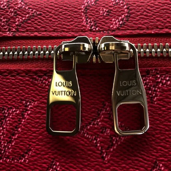 Louis Vuitton Nice Mini Monogram Empreinte Pink Vanity Case Bag - Picture 14 of 15